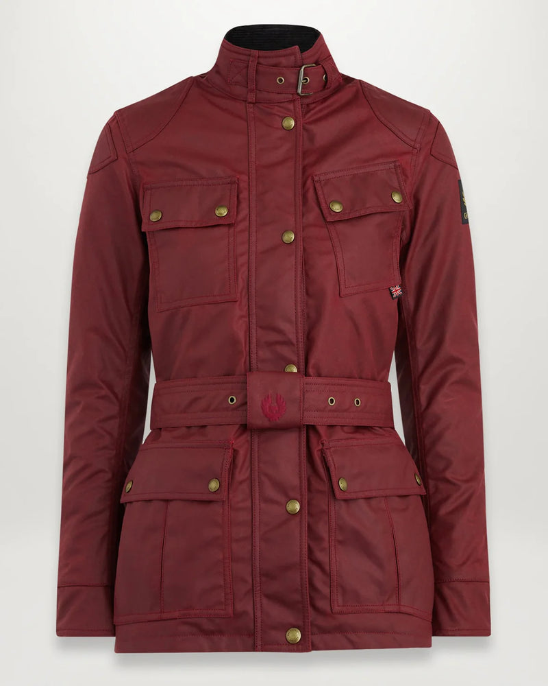 Trialmaster Lady - Waxed - Cotton - Racing Red