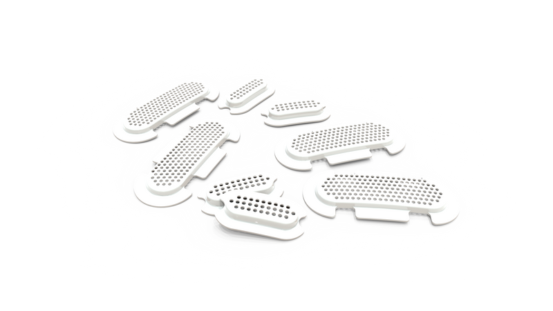 Grids gloss white