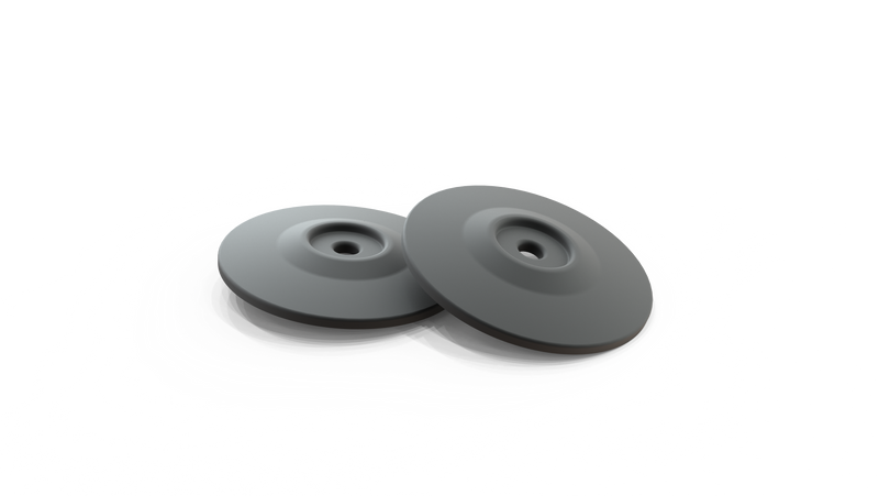 Washers - matte black