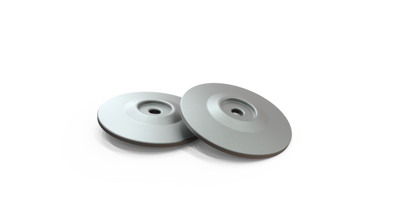 Washers - matte titanium